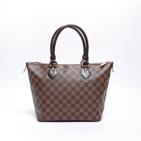 ルイ・ヴィトン LOUIS VUITTON サレヤ ダミエ VI0029 ハンドバッグ ブラウン WS8585