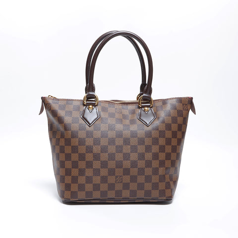 ルイ・ヴィトン LOUIS VUITTON サレヤ ダミエ VI0029 ハンドバッグ ブラウン WS8585