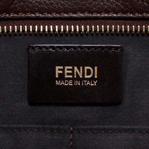 フェンディ FENDI ズッカ ショルダーバッグ ブラウン WS8589