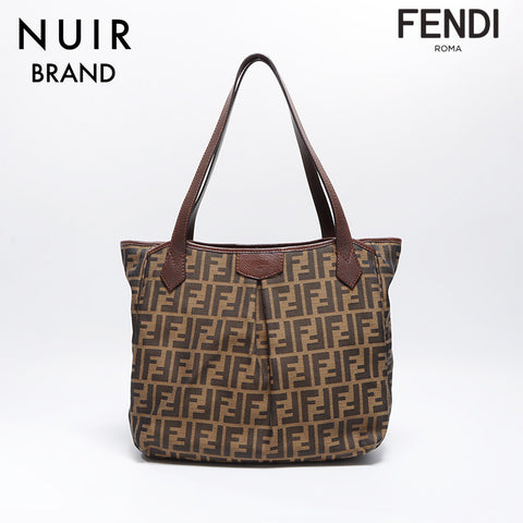 Fendi Zucca肩带棕色WS8589