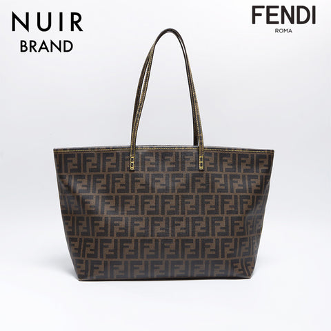 Fendi Zucca PVC肩带棕色WS8591