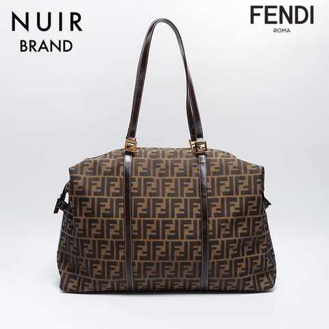 Fendi Zucca手提袋棕色WS8592