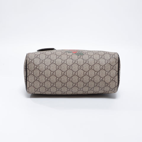 グッチ GUCCI GG シマ グラフィック ミニボストン ハンドバッグ ベージュ WS8600