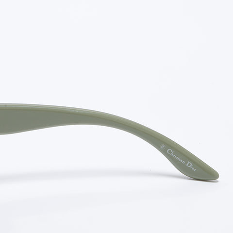 Christian Dior Gradient Lens Side Logo Sunglasses Green WS8611