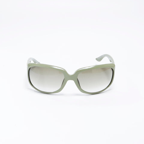 Christian Dior Gradient Lens Side Logo Sunglasses Green WS8611