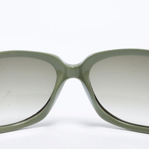 Christian Dior Gradient Lens Side Logo Sunglasses Green WS8611