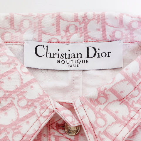 クリスチャンディオール Christian Dior Size:40 トロッター ピンク ジャケット ピンク WS8624