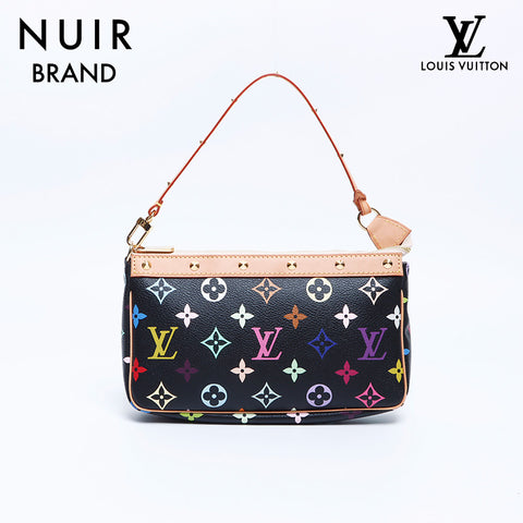 ルイ・ヴィトン LOUIS VUITTON ポシェット アクセソワール モノグラム ハンドバッグ マルチカラー WS8638