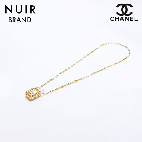 シャネル CHANEL 香水ケース N19 ネックレス ゴールド WS8666