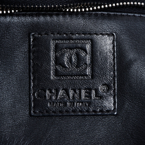 シャネル CHANEL 11番台 チェーン レザー ショルダーバッグ ブラック WS8670