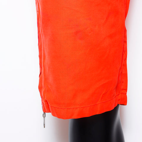 Chanel Sports Line Coco Mark Half Short Pants Orange WS8692