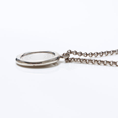 HERMES HERMES SERIE COIN项链Silver WS8703