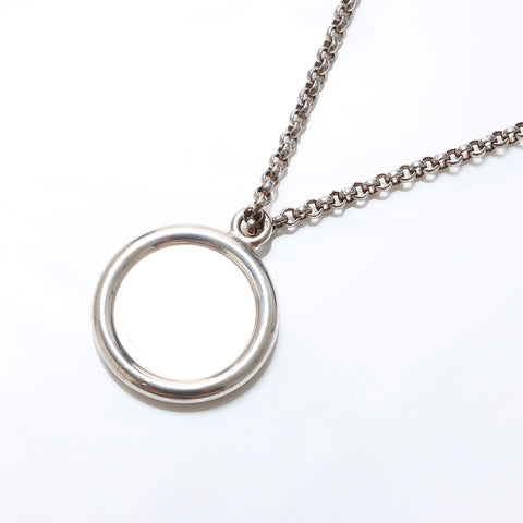 HERMES HERMES SERIE COIN项链Silver WS8703