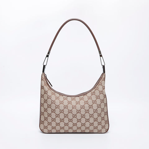 グッチ GUCCI GGキャンバス ショルダーバッグ ブラウン WS8707