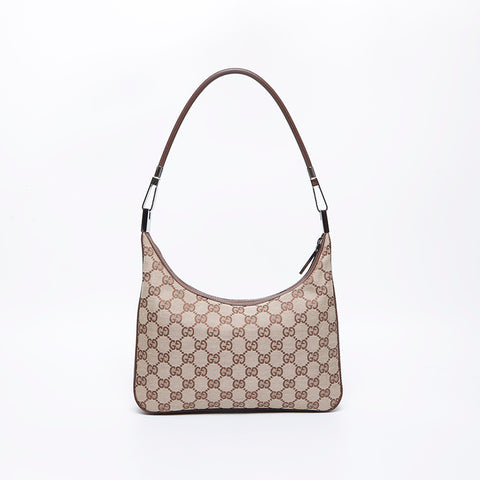 グッチ GUCCI GGキャンバス ショルダーバッグ ブラウン WS8707