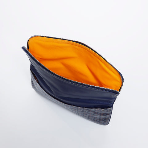 Goyard Suntory Marie Clutch Bag Navy WS8714