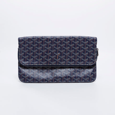 ゴヤール GOYARD サントリー マリー クラッチバッグ ネイビー WS8714