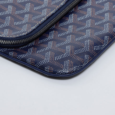 Goyard Suntory Marie Clutch Bag Navy WS8714