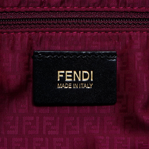 Fendi Zucca PVC手提袋紫色WS8718