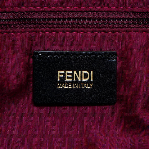 フェンディ FENDI ズッカ PVC トートバッグ パープル WS8718