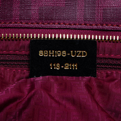 Fendi Zucca PVC手提袋紫色WS8718