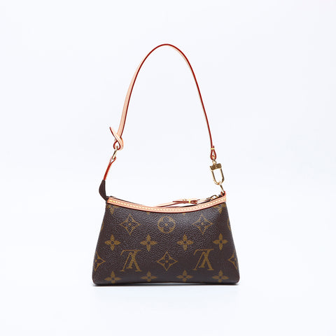 ルイ・ヴィトン LOUIS VUITTON ミニ ポシェット ディライトフル モノグラム SA1150 ハンドバッグ ブラウン WS8720