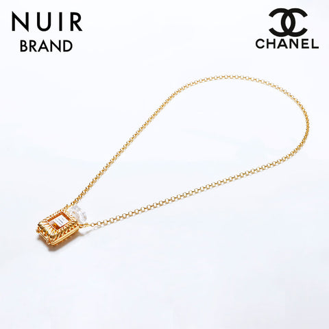 シャネル CHANEL 香水ケース N5 ネックレス ゴールド WS8724