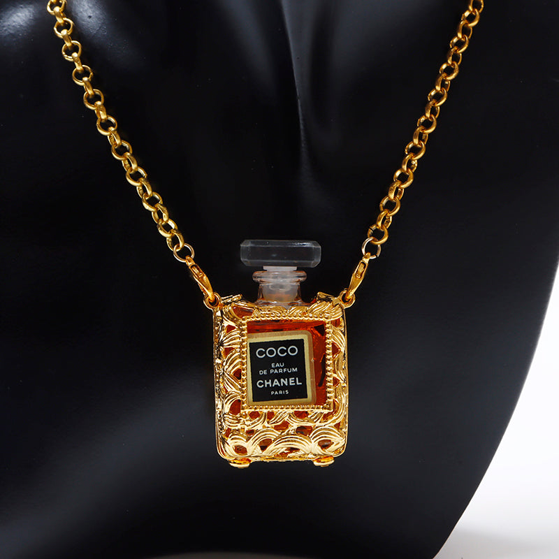 シャネルCOCO香水 ネックレス シャネルネックレス シャネル ココマーク 04A ネックレス GP ゴールド 香水瓶