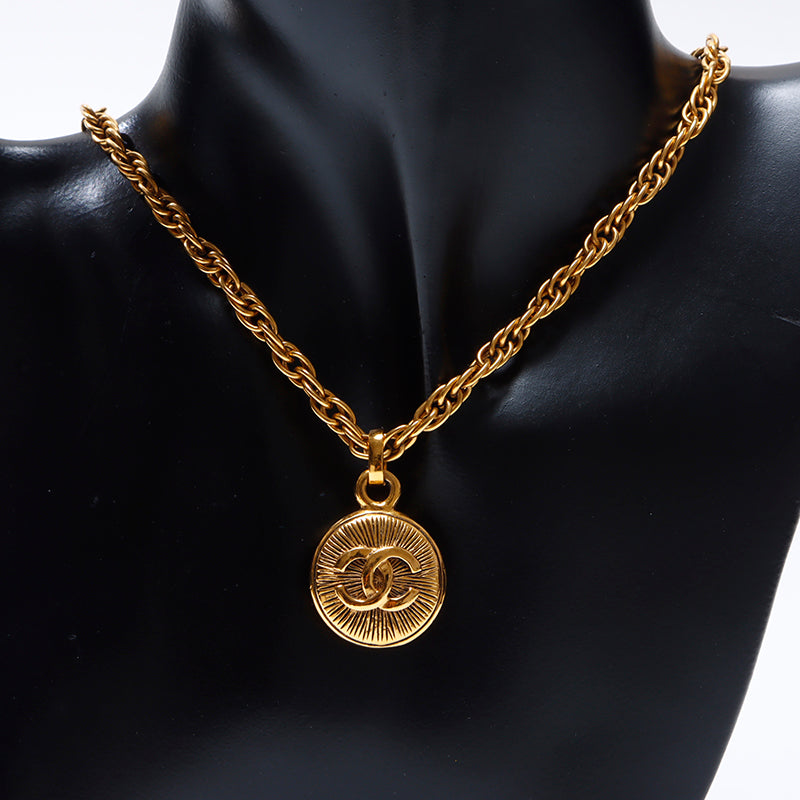 シャネル CHANEL ココマーク ネックレス ゴールド WS8737 – NUIR
