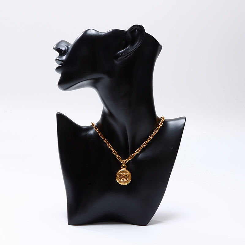 シャネル CHANEL ココマーク ネックレス ゴールド WS8737 – NUIR VINTAGE