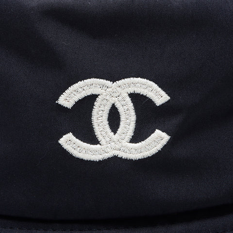 シャネル CHANEL ココマーク ロゴ バケット Size:L ハット ブラック WS8753