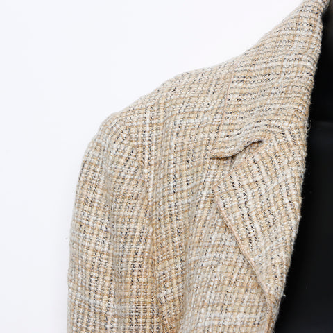 Chanel Linen Cotton 03P Size: 34 Jacket Beige WS8770