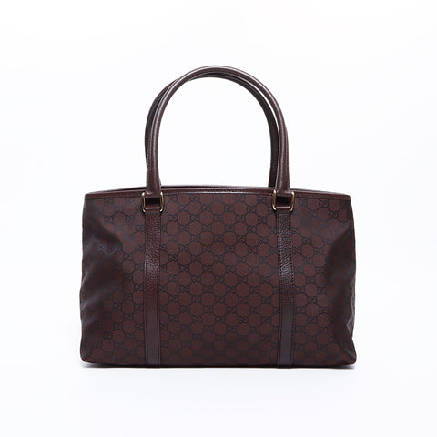 グッチ GUCCI GG キャンバス トートバッグ ブラウン WS8786