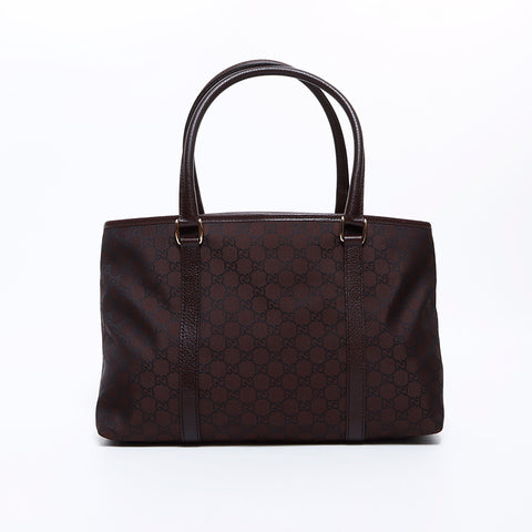 グッチ GUCCI GG キャンバス トートバッグ ブラウン WS8786