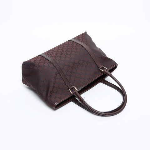 グッチ GUCCI GG キャンバス トートバッグ ブラウン WS8786