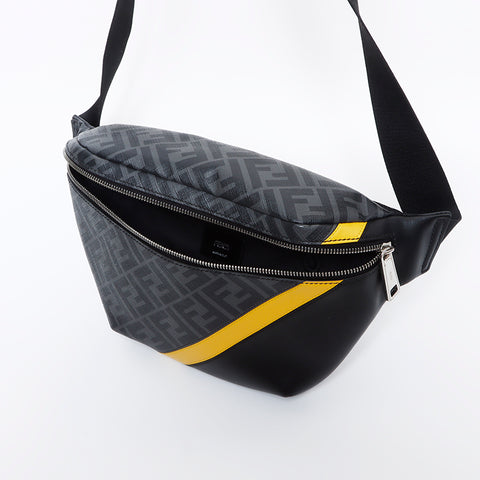 FENDI Zucca Gürteltasche grau WS8799