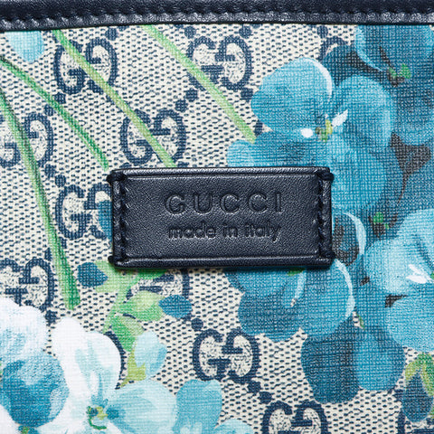 グッチ GUCCI GG ブルーム ハンドバッグ ネイビー WS8801