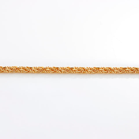 Christian Dior Logo Chain Vintage Necklace gold WS8805