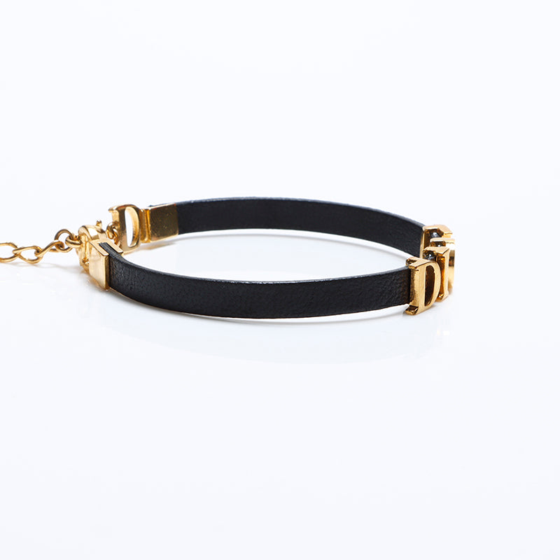 クリスチャンディオール Christian Dior レザー ロゴ
