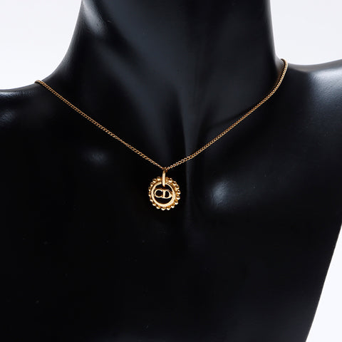 Christian Dior logo Necklace gold WS8810