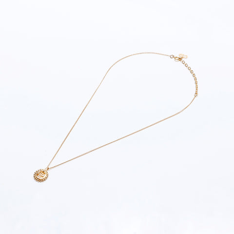Christian Dior logo Necklace gold WS8810
