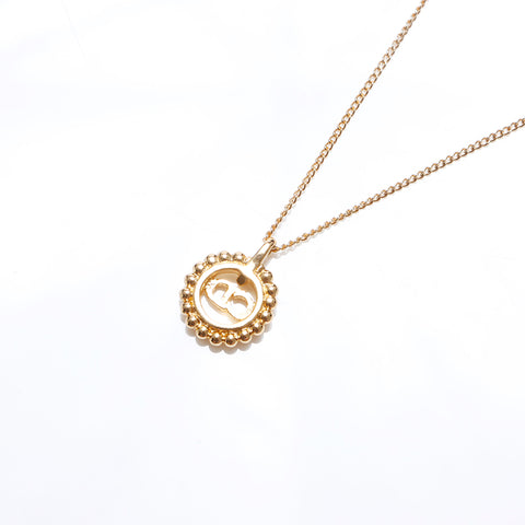 Christian Dior logo Necklace gold WS8810