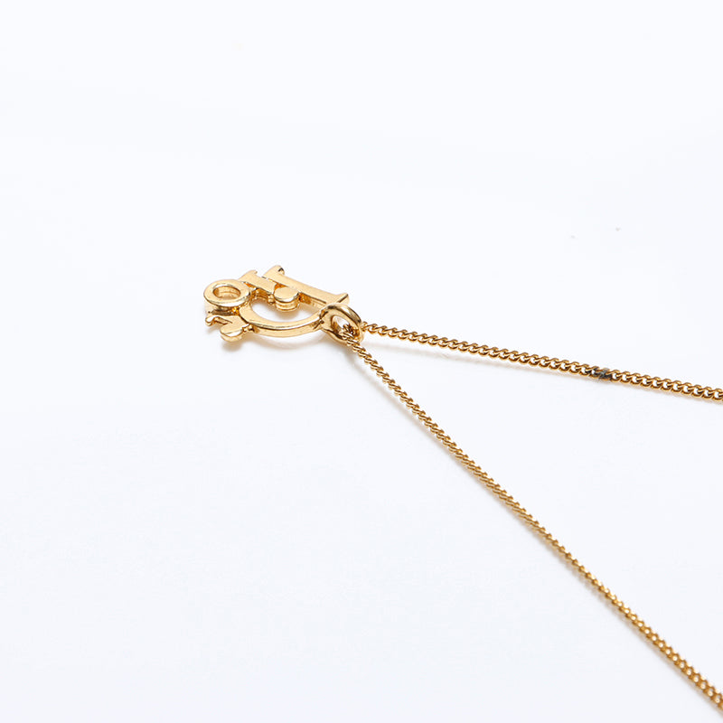 クリスチャンディオール Christian Dior ロゴ ネックレス