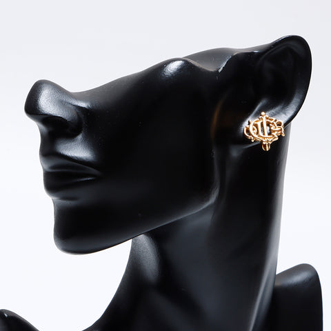 Christian Dior logo Earring gold WS8818