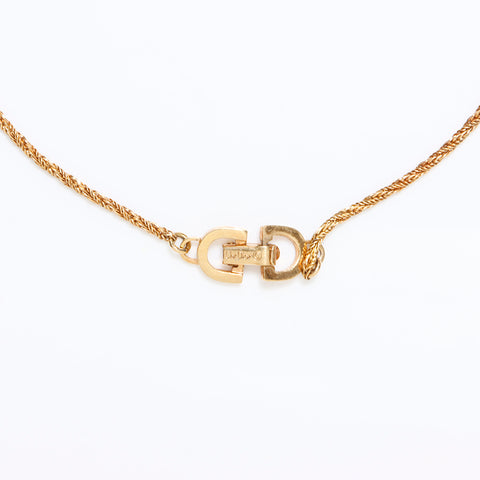 Christian Dior CD Necklace gold WS8821