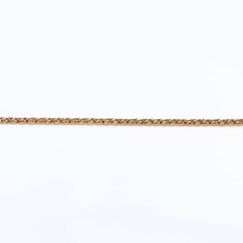 Christian Dior Rhinestone Necklace gold WS8826