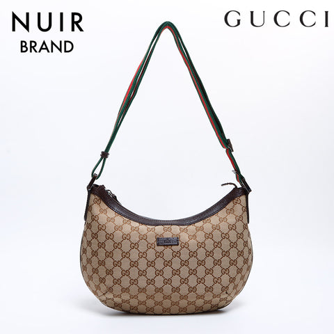 グッチ GUCCI GG キャンバス ショルダーバッグ ベージュ WS8873