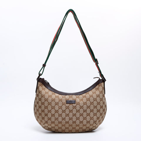 グッチ GUCCI GG キャンバス ショルダーバッグ ベージュ WS8873