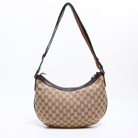 グッチ GUCCI GG キャンバス ショルダーバッグ ベージュ WS8873