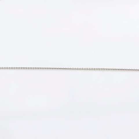 Christian Dior CD Logo Halskette Silber WS8882